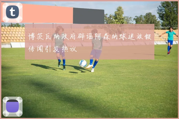 博茨瓦纳政府辟谣阿森纳球迷放假传闻引发热议